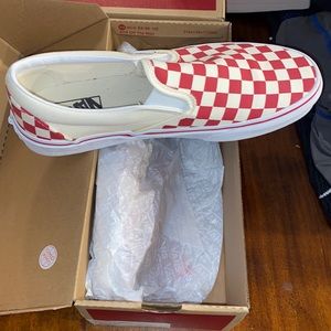 Brand new slip on vans
